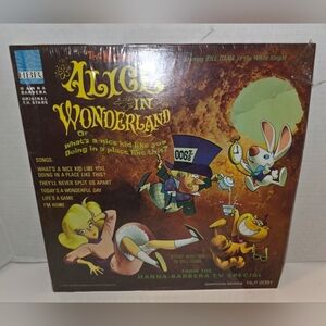 The New Alice In Wonderland Hanna Barbera 1966 Vinyl LP Record